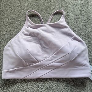 Lululemon Flow Y Wrap-Front High-Neck Bra